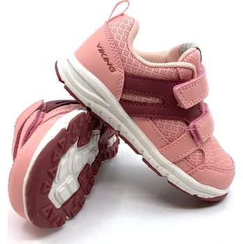 Dívčí tenisky Tenisky Viking Odda 2V Light Pink 24, Vnitřní délka boty: 15,0 cm, Vnitřní šířka boty: 6,0 cm