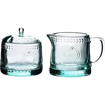 Cukřenka Cukřenka a konvička na mléko Affek Design Ecila Light 300 ml tyrkysová barva HTID9918.PROM 60X