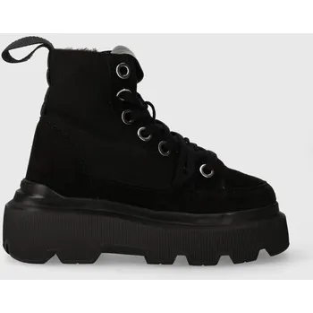 Dámská zimní obuv Semišové sněhule Inuikii Matilda Shearling černá barva, 1002.002.0011.000 35203.028.Black 99X, EUR 41