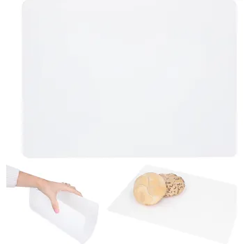 Obraz Prkénko na krájení chleba, sýrů a mléčných výrobků, bílé, flexibilní, 24x33 cm