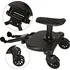 Stupátko ke kočárku KX3967 stupátko ke kočárku černé