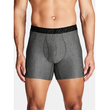 Pánské spodní prádlo Under Armour Boxerky M UA Perf Tech 6in 1pk-GRY - Pánské Under Armour šedá 2727923