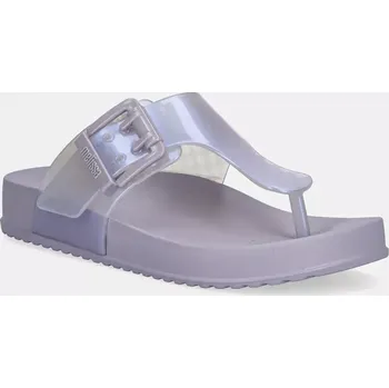 Dámské žabky Žabky Melissa MELISSA COZY FLIP FLOP AD dámské, fialová barva, na plochém podpatku, M 35933.BC915 M.35933.BC915 04X, EUR 37