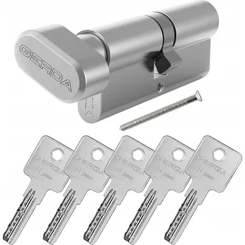 Vložka do dveří Cylindrická vložka do zámku Gerda 95 x 17 mm