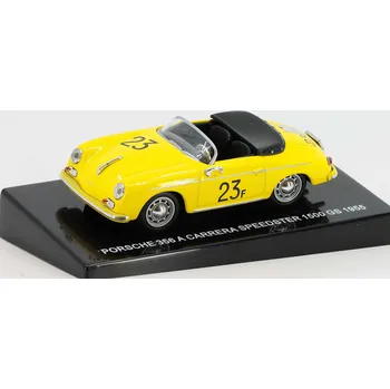 autíčko DeAgostini Porsche 356 A Carrera Speedester Spider N23f 1955 1:43 - časopis s modelem Porsche 356 - kovový model auta 1/43