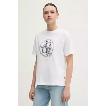 Pánské tričko Bavlněné tričko Joop! bílá barva, 30046236 00X, vel. 38