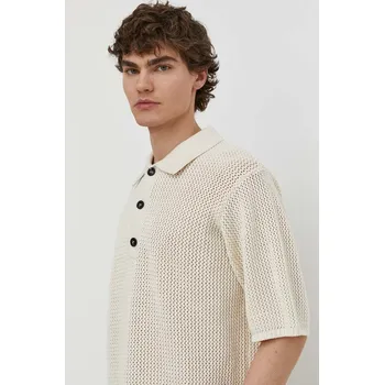 Pánský svetr Bavlněný svetr Won Hundred 2781.11085 béžová 01X, vel. M