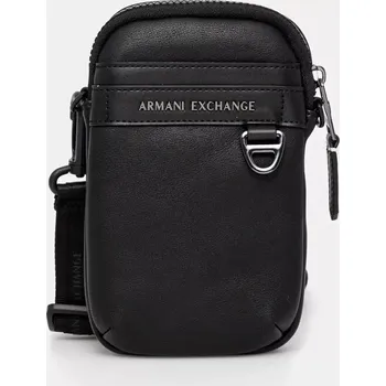 Ledvinka Ledvinka Armani Exchange černá barva, XM000256 AF11925 XM000256.AF11925 99X, vel. ONE SIZE