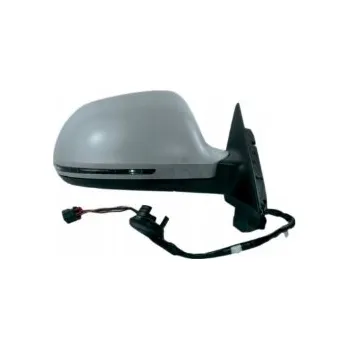 Posilovač řízení AUDI A3 8P 2010-2012 5 DVEŘÍ ZRCÁTKO ELEKTRICKÉ PRAVÉ K LAKOVÁNÍ 8 PINŮ