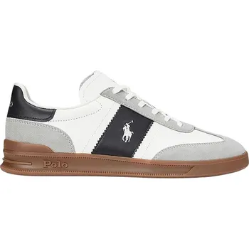 Pánské tenisky boty Polo Ralph Lauren Heritage Area PP - White/Black/Grey 44