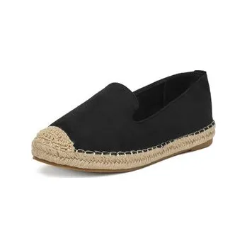 Dámské mokasíny DeeZee Espadrilky RS07-18 Černá 38