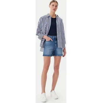 Dámské kraťasy Tommy Jeans Džínové šortky DW0DW20092 Modrá Mom Fit 27