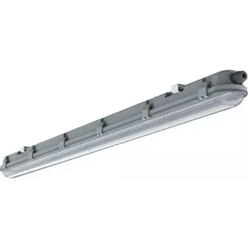 LED voděodolná antikorozní lampa, Samsung chip, 36W, 4320LM, 120cm, IP65, průsvitný kryt Neutrální bílá