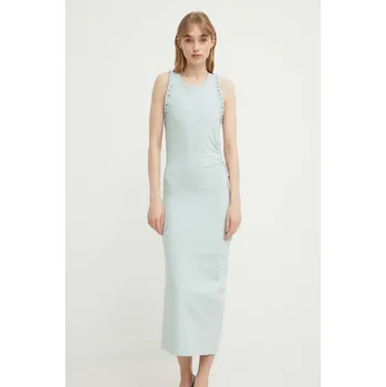 Dámské šaty Šaty IRO WM33AMEL tyrkysová 56X, vel. M