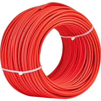 elektrický kabel Solární kabel, průřez 4 mm2 červený, balení 500m [11807]