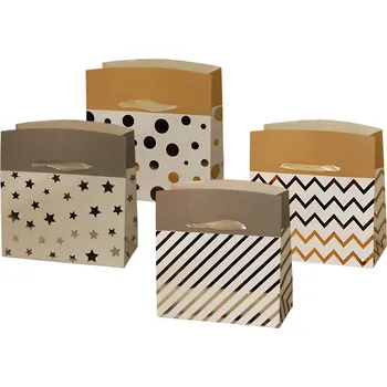 IMP taška - box střední zlatá, stř. /12/