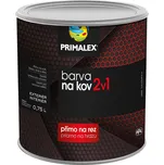 Primalex Syntetická antikorozní barva na kov 2v1 750 ml