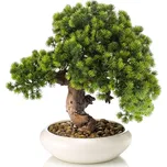 Umělý Bonsai Modřín v misce 37cm
