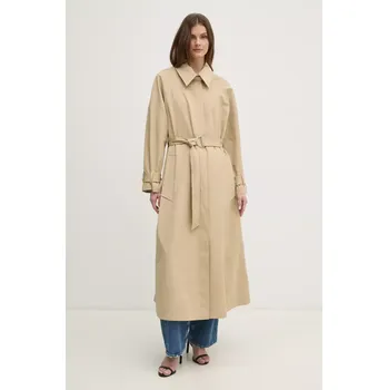 Dámský kabát Bavlněný kabát Ivy Oak IO111145 béžová 80X, vel. XS