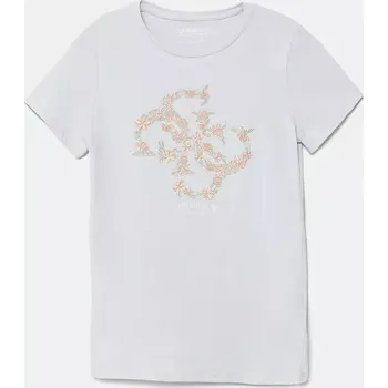 Chlapecké tričko Dětské tričko Guess modrá barva, J5GI02 K6YW4 J5GI02.K6YW4.PPYA 05X, vel. 122-125