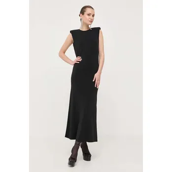 Dámské šaty Šaty Patrizia Pepe černá barva, maxi 8A1145.J113 99X, vel. 36