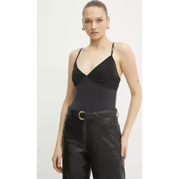 Top Versace Jeans Couture černá barva, 78HAM212 J0190 78HAM212.J0190 99X, vel. 38