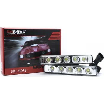 Osvětlení automobilu Einparts LED světlo pro denní svícení 2x5 W 2x500LM 6000K [507S]