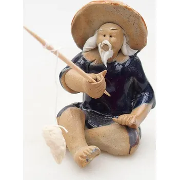 Keramická figurka - Rybář F25