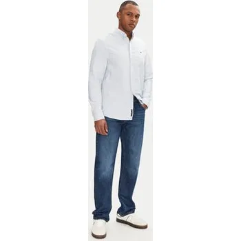 Tommy Jeans Košile DM0DM21298 Světle modrá Regular Fit XXL