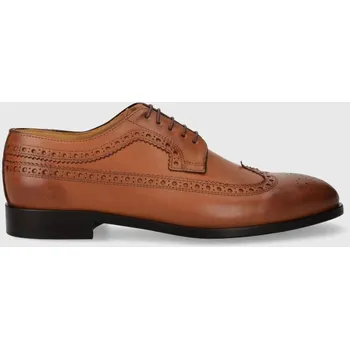 Dámská obuv Kožené polobotky PS Paul Smith Ark M2S.ARK02.LLEA hnědá 98X, EUR 46
