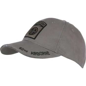 Kšiltovka Čepice Fostex Baseball 82nd Airborne - šedá