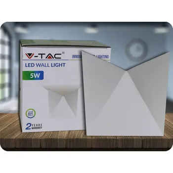 LED SVÍTIDLO 5W (550 LM), IP65, BÍLÉ Teplá bílá