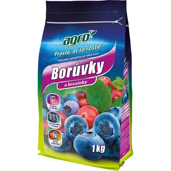 Hnojivo AGRO Organo-minerální hnojivo borůvky a brusinky 1 kg