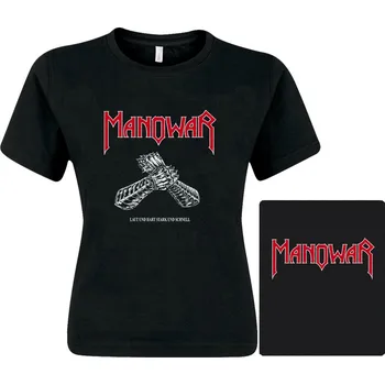 dámské triko Manowar - Laut Und Hart Stark Und Schnell