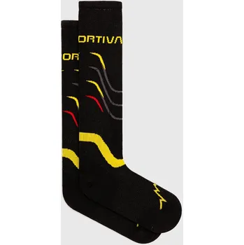 Pánské ponožky Lyžařské ponožky LA Sportiva Skialp 69H999100 černá 99X, vel. 41/43