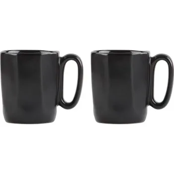 Sada 2 keramických hrnků, ESPRESSO 80 ml, černé, FUORI 29965