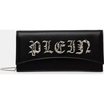 Kabelka Kožené psaníčko Philipp Plein černá barva, SAEA WBA2020 PLE075N SAEA.WBA2020.PLE075N 99X, vel. ONE SIZE