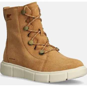 Dámská zimní obuv Semišové sněhule Sorel SOREL EXPLORER III JOAN 2077951253 hnědá 82X, EUR 37