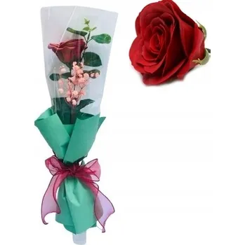 umělá květina DEN ŽEN mýdlová růže květiny jako dárek dárek svátek narozeniny pro maminku