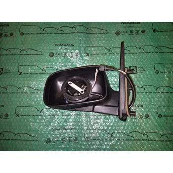 Auto zrcátko Originální díl Škoda černé zrcátko vnejší levé elektrické, vyhřívané bez skla Škoda Felicia 6U1857501A