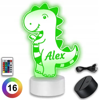 Lampička Noční lampa Koala Wood, vícebarevná