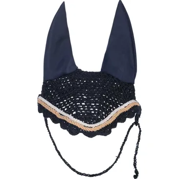 Koňská maska proti hmyzu Čabraka HKM Kopenhagen, tmavě modrá, Full