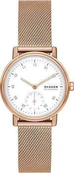 Hodinky Hodinky Skagen červená barva SKW3099