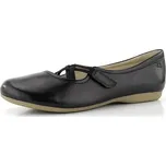 Josef Seibel baleríny s kříženými gumičkami černé 87239971 - 40 | P656278