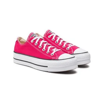Dámské tenisky Converse Plátěnky Chuck Taylor All Star Lift Platform Ox A11539C Růžová 41_5