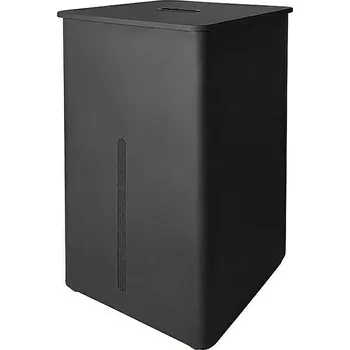 Box na pelety, peletový box, černý, 65 x 40 cm