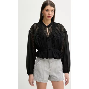 Dámská halenka Halenka IRO WP16RIXI černá 99X, vel. 40