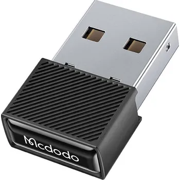 Bluetooth adaptér Mcdodo - bezdrátový adaptér (OT-1580) - USB, BT verze V5.1, ABS - černý