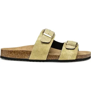 Dámské pantofle Pantofle Geox D BRIONIA dámské, zlatá barva, D35LSL 000PV C2012 D35LSL.000PV.C2012 GLD, EUR 36