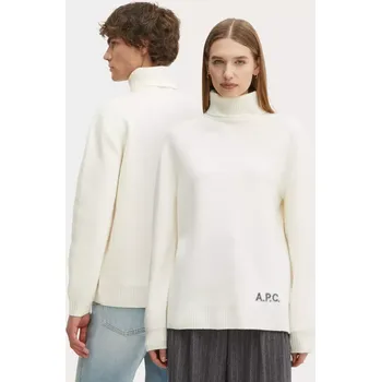 Dámský svetr Vlněný svetr A.P.C. pull walter WVBDJ.M23248 béžová 01X, vel. S